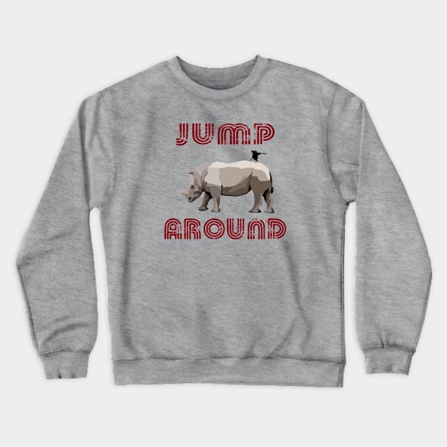 Jump Around Crewneck Sweatshirt by TenomonMalke